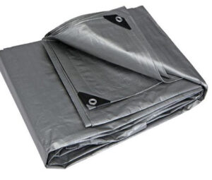 PremiumQualitySilverTarpaulin140gsmWaterproofHeavyDutySilverTarpSheet